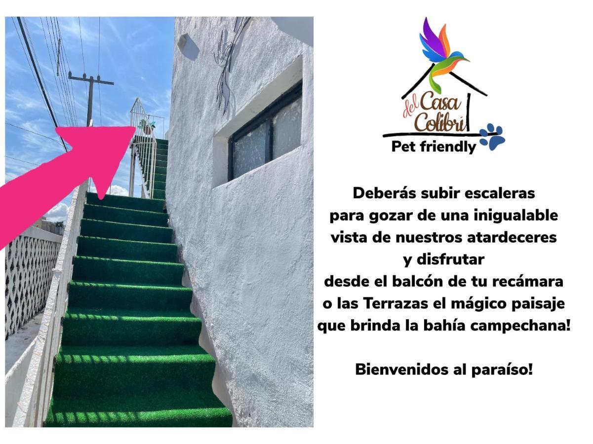 Ferienwohnung La Casa Del Colibri Campeche Exterior foto